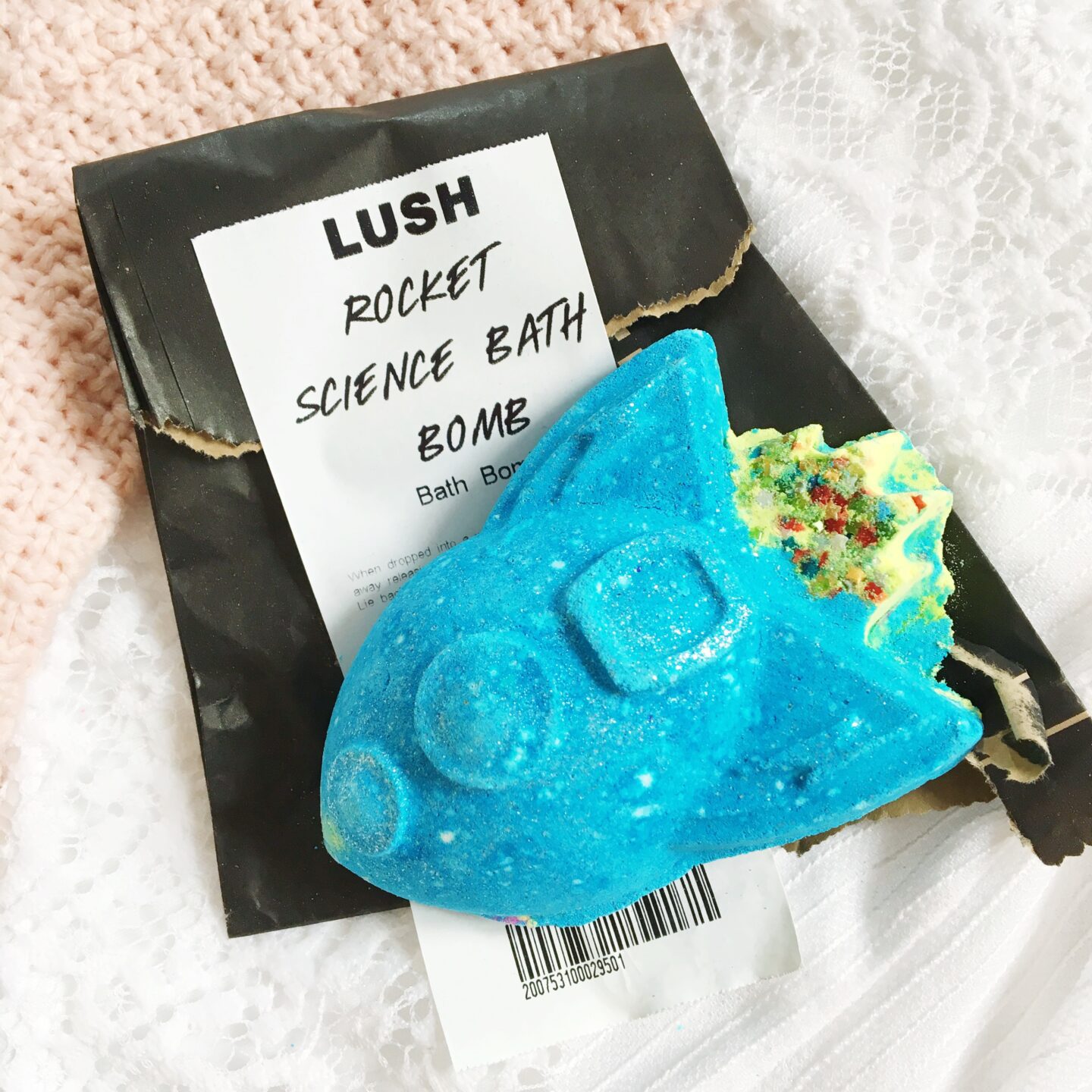 Lush Rocket Science Bath Bomb Review!