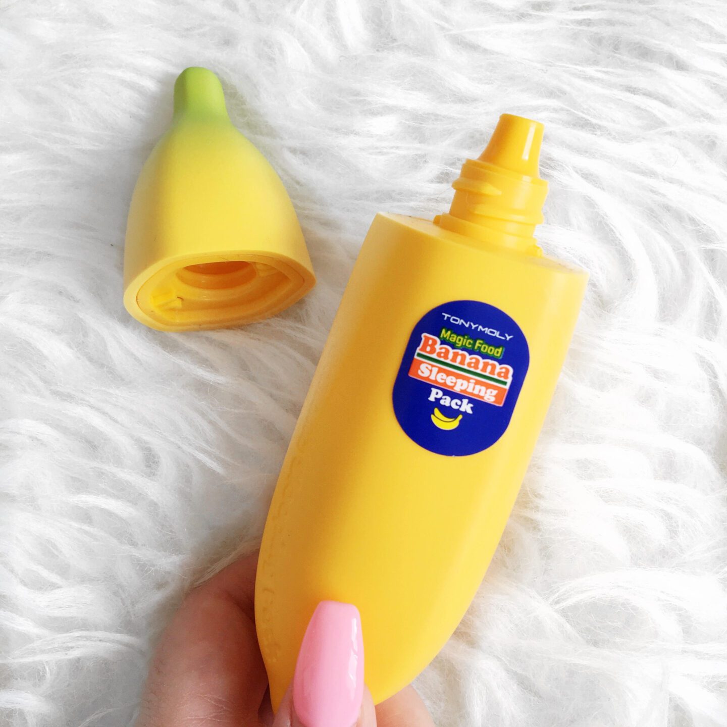 Tony Moly Magic Food Banana Sleeping Pack Review | Packaging