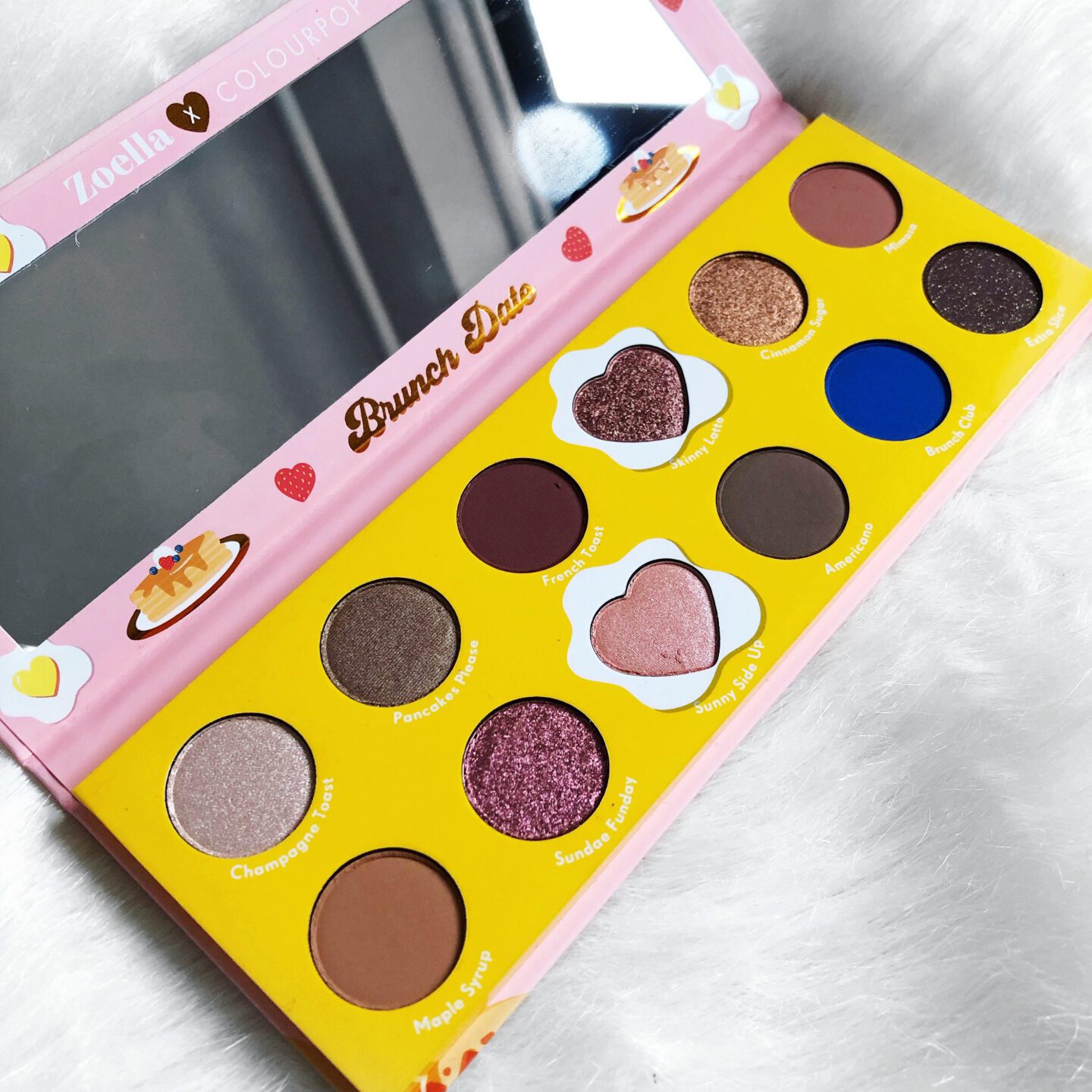 colourpop Zoella brunch palette
