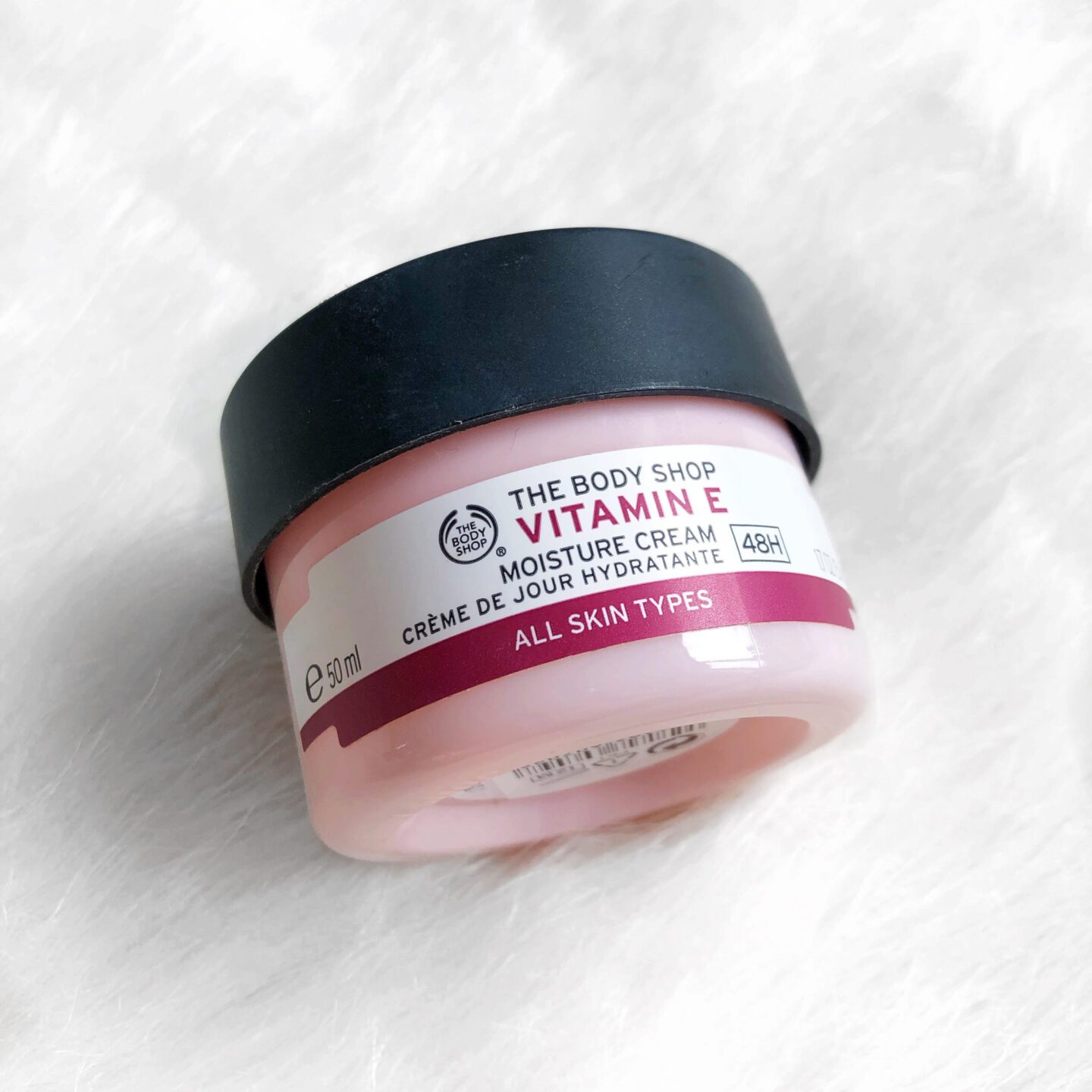 empties | the body shop vitamin e moisturiser