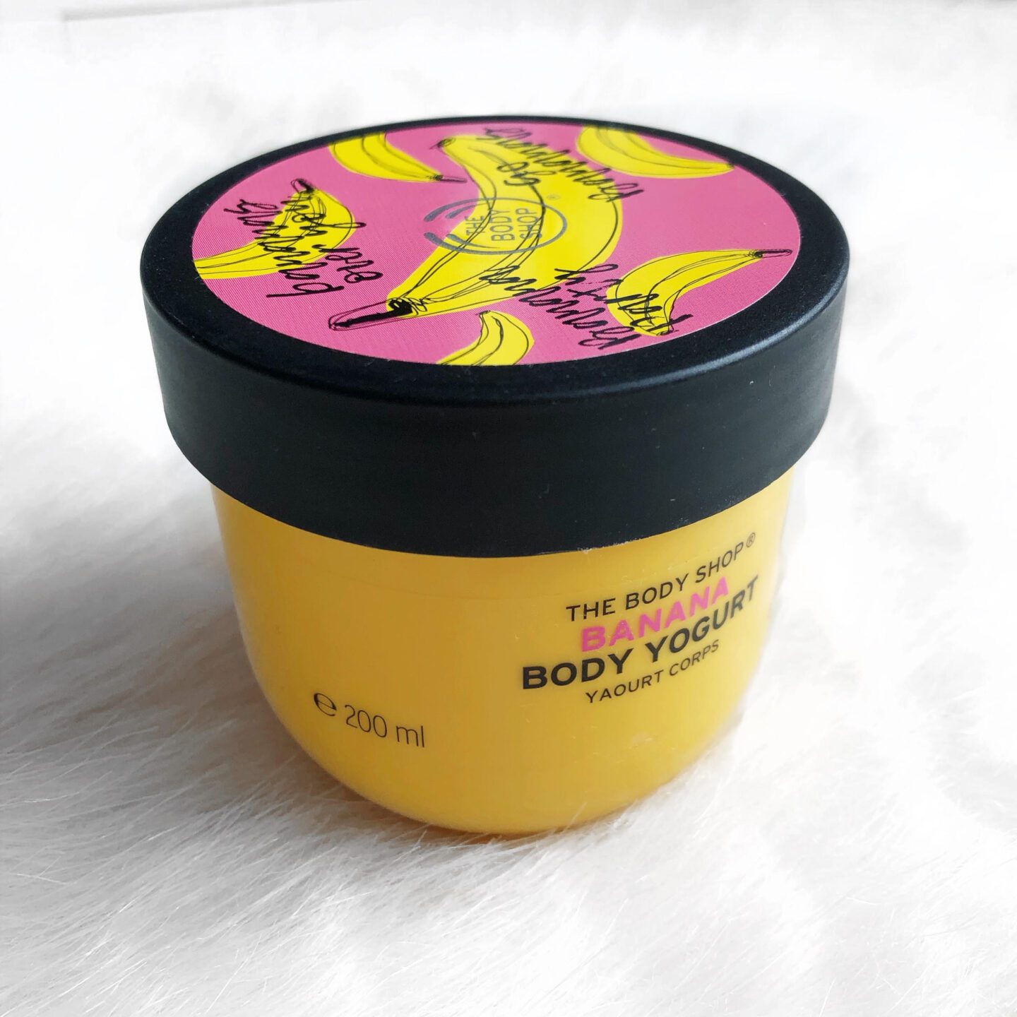 The body shop banana body yogurt