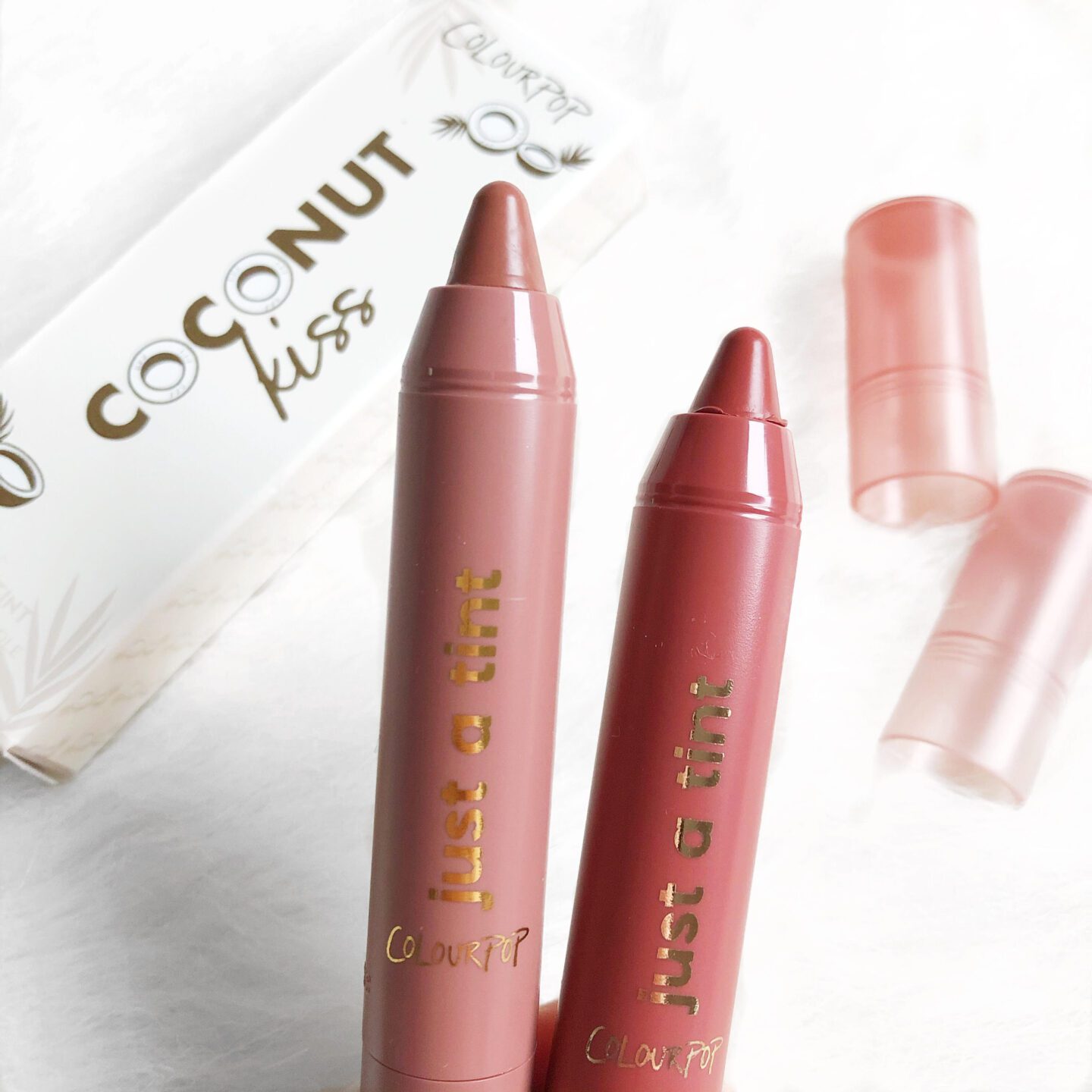colourpop coconut kiss lip crayon bundle
