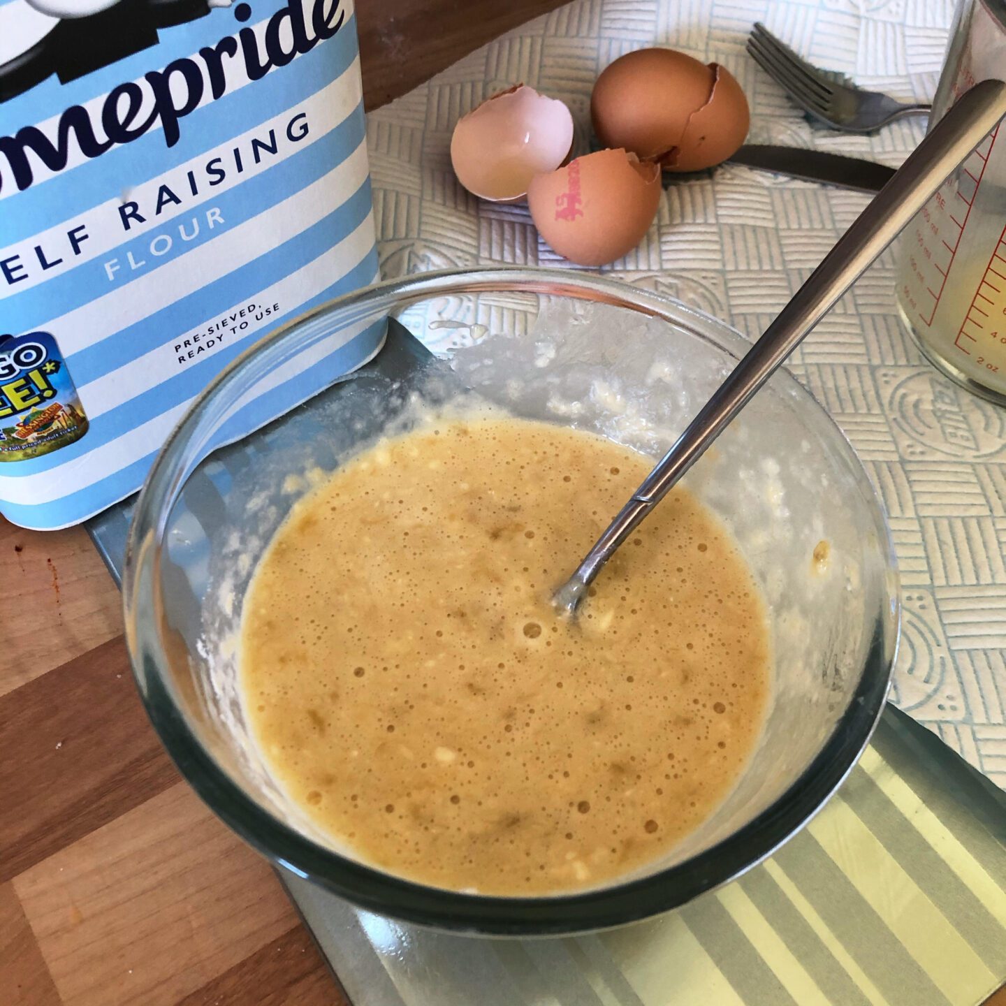pancake batter