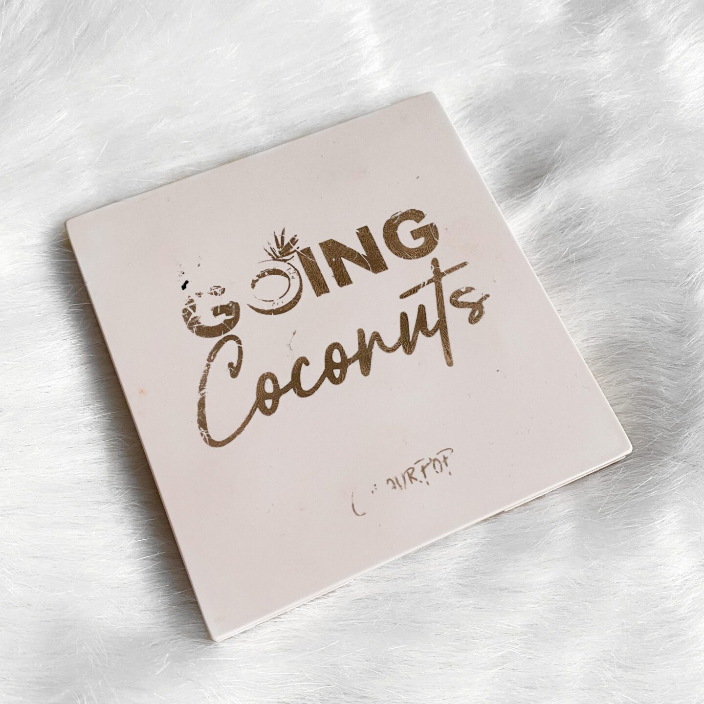 ColourPop Going Coconuts eyeshadow palette