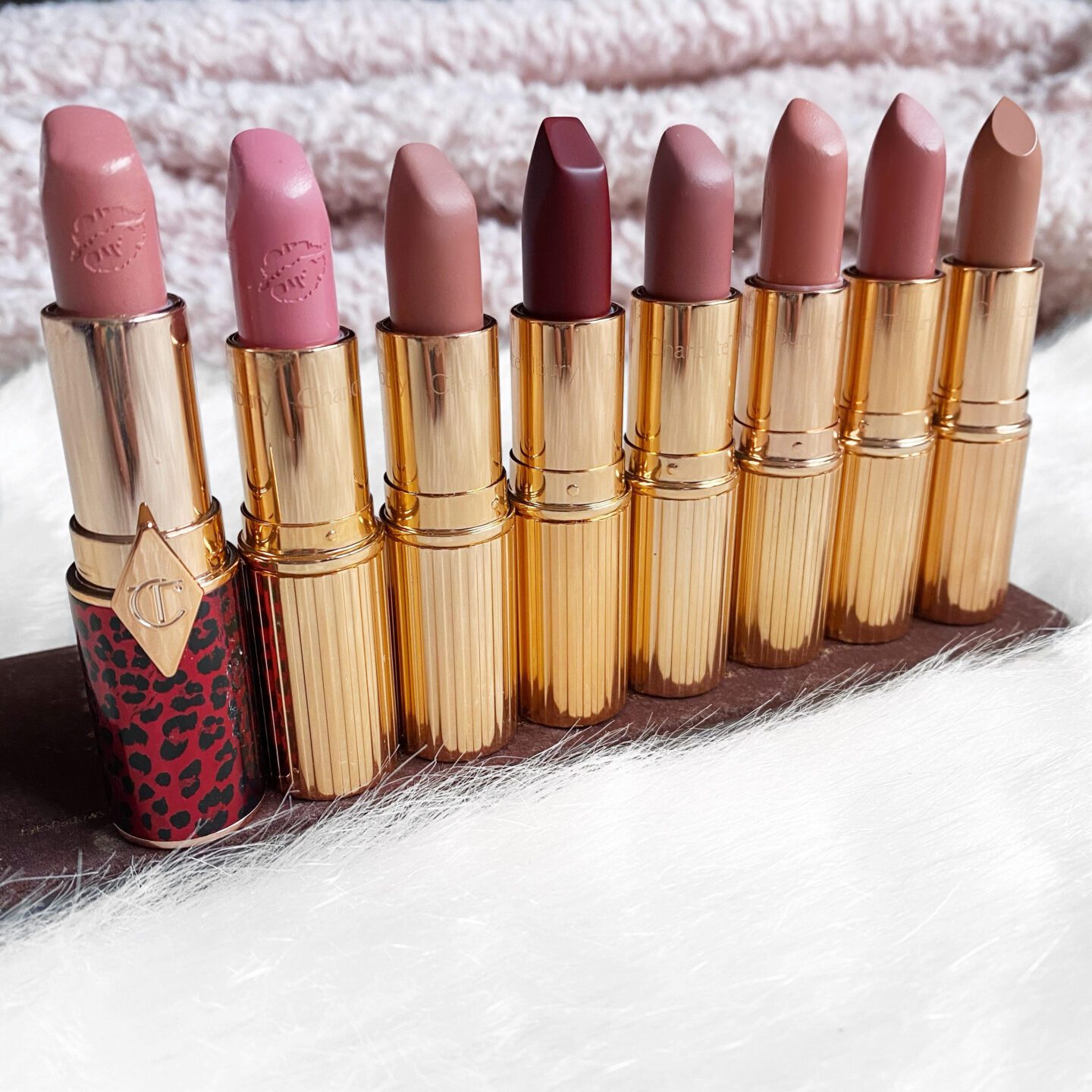 Charlotte Tilbury lipsticks for Holy Grail Beauty Products