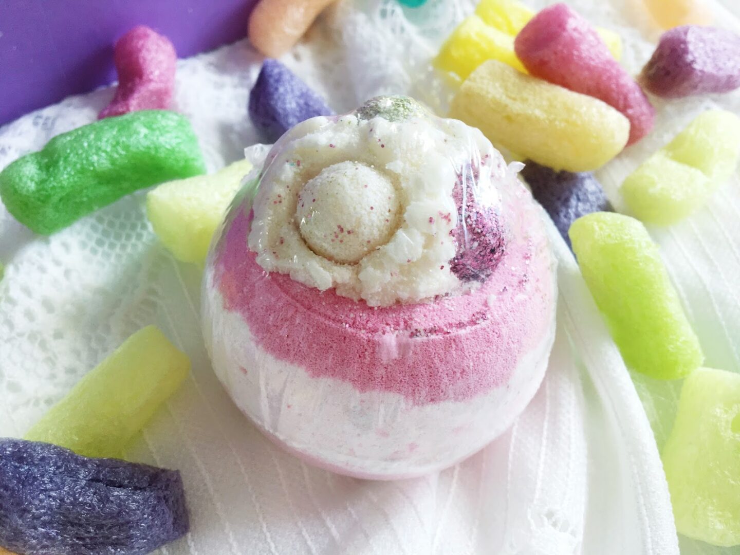 bomb cosmetics all that glitters bath bomb