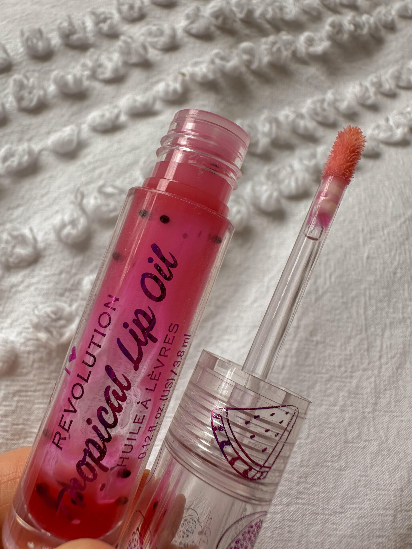 I Heart Revolution Tropical Lip Oil for beauty empties review