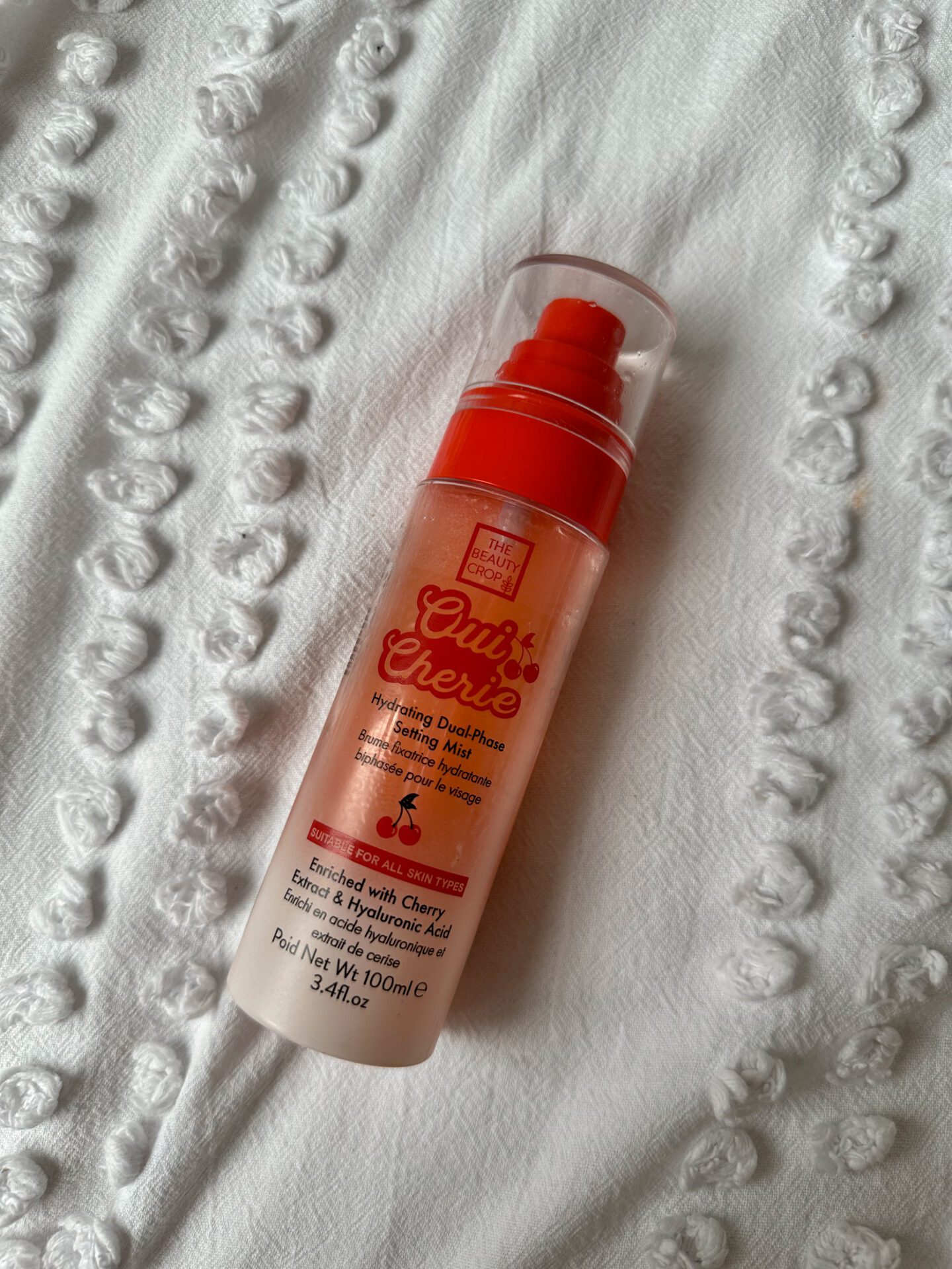 The Beauty Crop Oui Cherie setting spray 